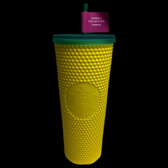 Starbucks Hawaii studded pineapple tumbler